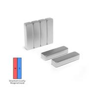 Magnet Store 38mm X 11mm X 7mm Block Diametrically Magnetised Neodymium N52 (10.01Kg Pull) - 1 Magnet(S)