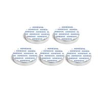 Magnet Store 5 Pack 12x2mm Self-Adhesive Neodymium Magnets N42 Rare Earth