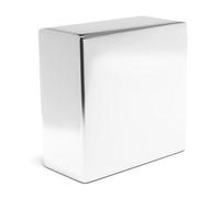 Magnet Store 50mm X 50mm X 25mm Neodymium Block Magnet N54 (142.56Kg Pull) - 1 Magnet(S)