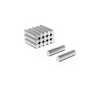 Magnet Store 5mm X 18mm Cylinder Alnico 5 Magnet (0.38Kg Pull) - 100 Magnet(S)