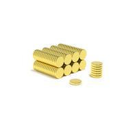 Magnet Store 5mm X 1mm Neodymium Disc Magnet Gold Plated N52 (0.27Kg Pull) - 500 Magnet(S)