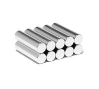 Magnet Store 5mm x 20mm Cylinder Neodymium Magnet N42 (1.14KG Pull) - Perfect for Engineering, Manufacturing, and Creative Design (10)