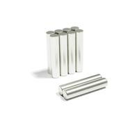 Magnet Store 5mm x 50mm Cylinder Neodymium Magnet Diametrically Magnetised N52 (6.92KG Pull) - Ideal for Engineering, Manufacturing, and Creative Design (10)