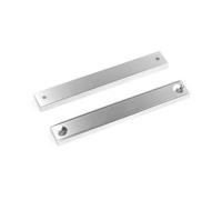Magnet Store 80mm X 13.5mm X 5mm X (3.3mm X 3.3mm Double Hole) Neodymium Mounting Magnet N35 (33Kg Pull) - 5 Magnet(S)