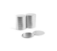 Magnet Store 8mm x 1mm Disc Diametrically Magnetised Neodymium N52 - Ideal for Engineering, Model Making, and Exhibition Design (10)