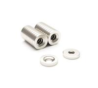 Magnet Store 8mm X 3mm X (3mm Hole) Countersunk Neodymium Magnets N42 (1.26Kg Pull) - 20 Magnet(S)