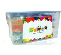 Magnet Tiles Magna Award Winning Building Magnetic toy +Storage Container