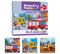 Magnet Toys | Magnet Travel Toys | Games for Toddler Boys Girls Kids Age 2-6 Learning Education Development Car Airplane Road Trip Birthday Kindergartens