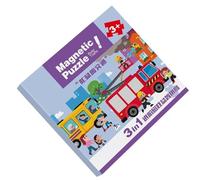 Magnet Toys,Toddler Toys Puzzle Book Learning Activities - Toddler Games for Learning Education Development for Boys Girls Kids Age 2-6 Kindergartens Preschool Birthday Road Trip Airplane Travel