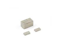 Magnetastico | 20 pcs 10x5x2 mm neodymium rectangular magnets N52 | Strong cuboid magnets | Super power mini magnet N52 | Fridge magnet permanent Whiteboard Magnetic Board Office