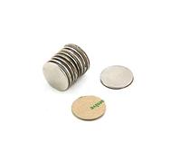 Magnetastico N52 Neodymium Disc Magnets, 10pcs/set, 20x1mm, Extra High Adhesive Force, Self-Adhesive, Nickel-Copper-Nickel Coating, Ideal for Decorative Use