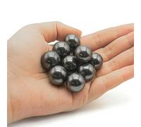 Magneteksan 20mm (10 Pcs) Ferrite Magnetic Spheres - Large Magnet Balls for ASMR, Relaxation & Stress Relief, Desk & Office Use