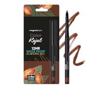 Magneteye.s Color Kajal - Brown Comfort 03 | Enriched With Almond Oil | Highly Pigmented Kohl | 12 Hr Long Stay | Matte Finish | Single Stroke Glide | Water Proof | Smudge Proof | 0.30G (Pack Of 1)