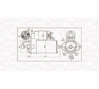 MAGNETI MARELLI 063720984010 Starter motor