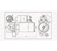 MAGNETI MARELLI 063721202010 Starter motor