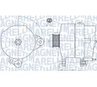 MAGNETI MARELLI 063731817010 Alternator