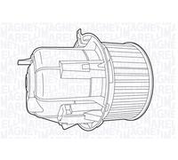 MAGNETI MARELLI 069412704010 Interior Blower for CITRO?N,DS