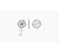 FAN ENGINE COOLING 069422855010 FOR PEUGEOT PARTNER/Platform/Chassis/Box/TEPEE