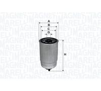 MAGNETI MARELLI 153071760102 Fuel filter