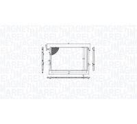 MAGNETI MARELLI 350213217000 Engine radiator