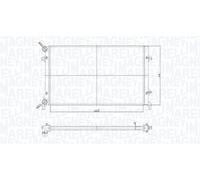 MAGNETI MARELLI 350213853000 Engine radiator