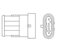 MAGNETI MARELLI 466016355010 Lambda sensor