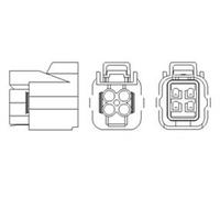 MAGNETI MARELLI 466016355155 Lambda Sensor OE REPLACEMENT