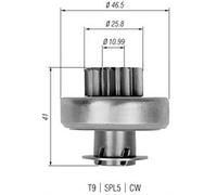 PINION STARTER 940113020324