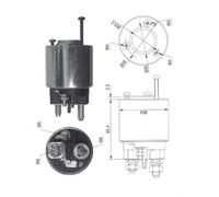 MAGNETI MARELLI 940113050373 Solenoid Switch, starter