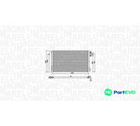 MAGNETI MARELLI AIR CONDITIONING CONDENSER 350203752000 FOR BMW