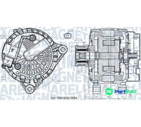 MAGNETI MARELLI ALTERNATOR 063731472410 FOR FORD MAZDA VOLVO