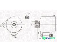 MAGNETI MARELLI ALTERNATOR 063731762010 FOR RENAULT DACIA