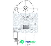 MAGNETI MARELLI ALTERNATOR 063732190010 FOR AUDI SEAT SKODA VW