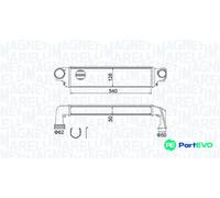 MAGNETI MARELLI 351319204590 Intercooler