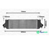MAGNETI MARELLI CHARGE AIR COOLER 351319205180 FOR SUZUKI