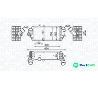 MAGNETI MARELLI CHARGE AIR COOLER 351319205690 FOR HYUNDAI KIA