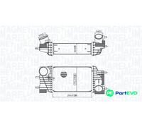 MAGNETI MARELLI 351319205820 Intercooler