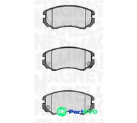 MAGNETI MARELLI DISC BRAKE BRAKE PAD SET 363916060277 FOR SSANGYONG HYUNDAI KIA