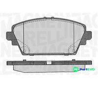 MAGNETI MARELLI DISC BRAKE BRAKE PAD SET 363916060566 FOR NISSAN