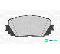 MAGNETI MARELLI DISC BRAKE BRAKE PAD SET 363916060627 FOR TOYOTA