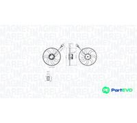 MAGNETI MARELLI ENGINE COOLING FAN 069422875010 FOR SKODA VW