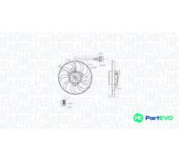 MAGNETI MARELLI ENGINE COOLING FAN 069422876010 FOR AUDI VW