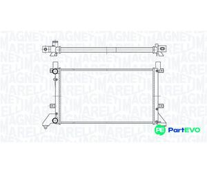 MAGNETI MARELLI ENGINE COOLING RADIATOR 350213189400