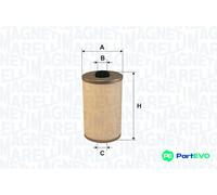 MAGNETI MARELLI FUEL FILTER 153071762478 FOR ALFA ROMEO
