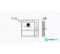 MAGNETI MARELLI INTERIOR HEATING HEAT EXCHANGER 350218480000 FOR FORD