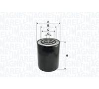 MAGNETI MARELLI 153071760101 Oil filter