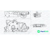 MAGNETI MARELLI OIL PUMP 351516000045 FOR LADA OPEL VAUXHALL WESTFIELD