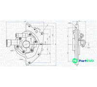 MAGNETI MARELLI OIL PUMP 351516000060 FOR FORD