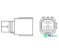 MAGNETI MARELLI OXYGEN SENSOR 466016355046 FOR TOYOTA LEXUS
