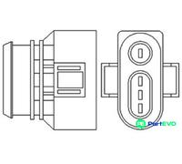MAGNETI MARELLI OXYGEN SENSOR 466016355084 FOR AUDI SEAT VW